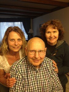 Tam Black & Jan Laudenschlager are advocates for their dad in the North Dakota outbreak